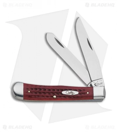 Case Trapper Knife 4.125" Old Red Bone (6254 SS) 00783