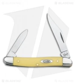 Case Pen Knife 3.375" Yellow Acrylic (32087 CV) 00109
