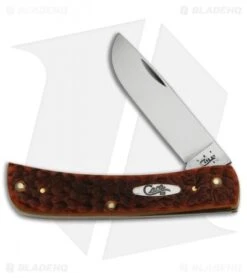 Case Sodbuster Jr. Chestnut Jigged 3.62" Bone (6137 CV) 07014