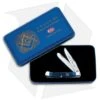 Case Trapper Knife 4.125" Blue Bone Masonic (6254 SS) 1058