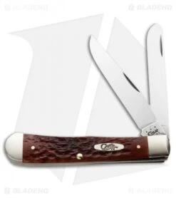 Case Trapper Pocket Knife 4.125" Chestnut Bone (6254 CV) 07011