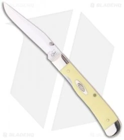 Case TrapperLock Knife 4.125" Yellow (3154L CV) 00111