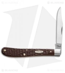 Case 135 Working Barehead Slimline Trapper Knife 4.125" Brown (61048 SS)