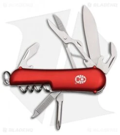 Coleman Ember II Slip Joint Pocket Knife 2.50" Red Aluminum CMN1084
