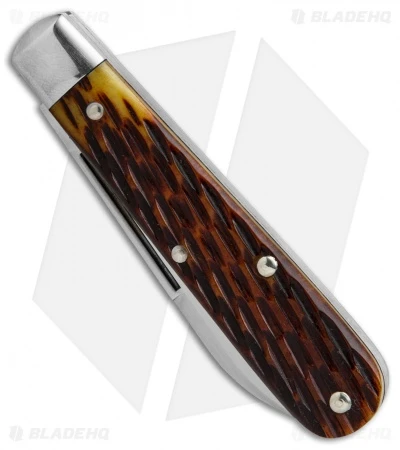 GEC #14 Tidoute Boy's Knife 2.325" Yellow Jigged Bone 142116 - Image 2