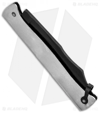 Douk-Douk Le Tiki Slip Joint Knife (3.625" Black) - Image 2