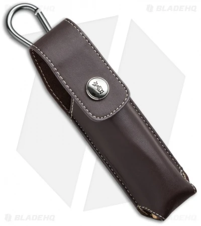 Opinel Knives No. 8 Stainless Steel Knife Olive Wood W/Sheath (3.25" Satin) - Image 3