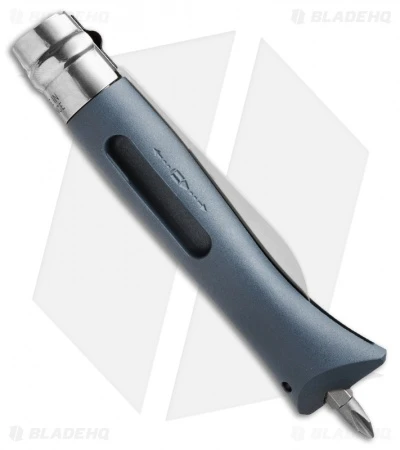 Opinel No. 9 Do It Yourself Folding Knife Grey (3.25" Satin) 001792 - Image 2