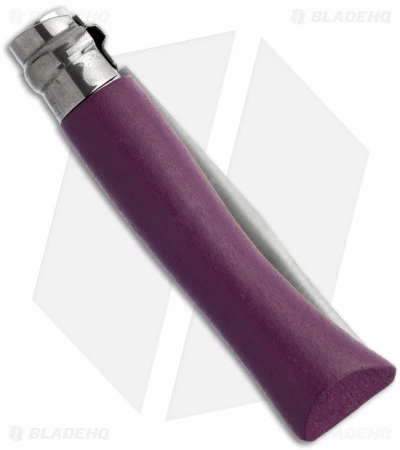 Opinel Knives No. 7 Stainless Steel Knife Plum Purple (3.06" Satin) #7 SS - Image 2