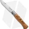 Opinel Knives No. 8 Stainless Steel Knife Oak (3.25" Satin) #8 SS Dogs
