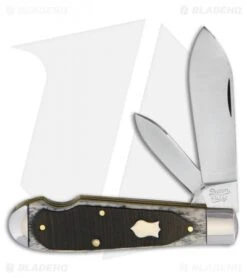 Queen Cutlery Queen City Teardrop Jack Traditional Pocket Knife 3" Bone 06QC