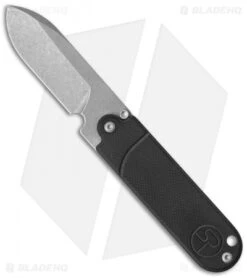 Serge Panchenko Bean Flipper Black G-10 (2" Tumbled)